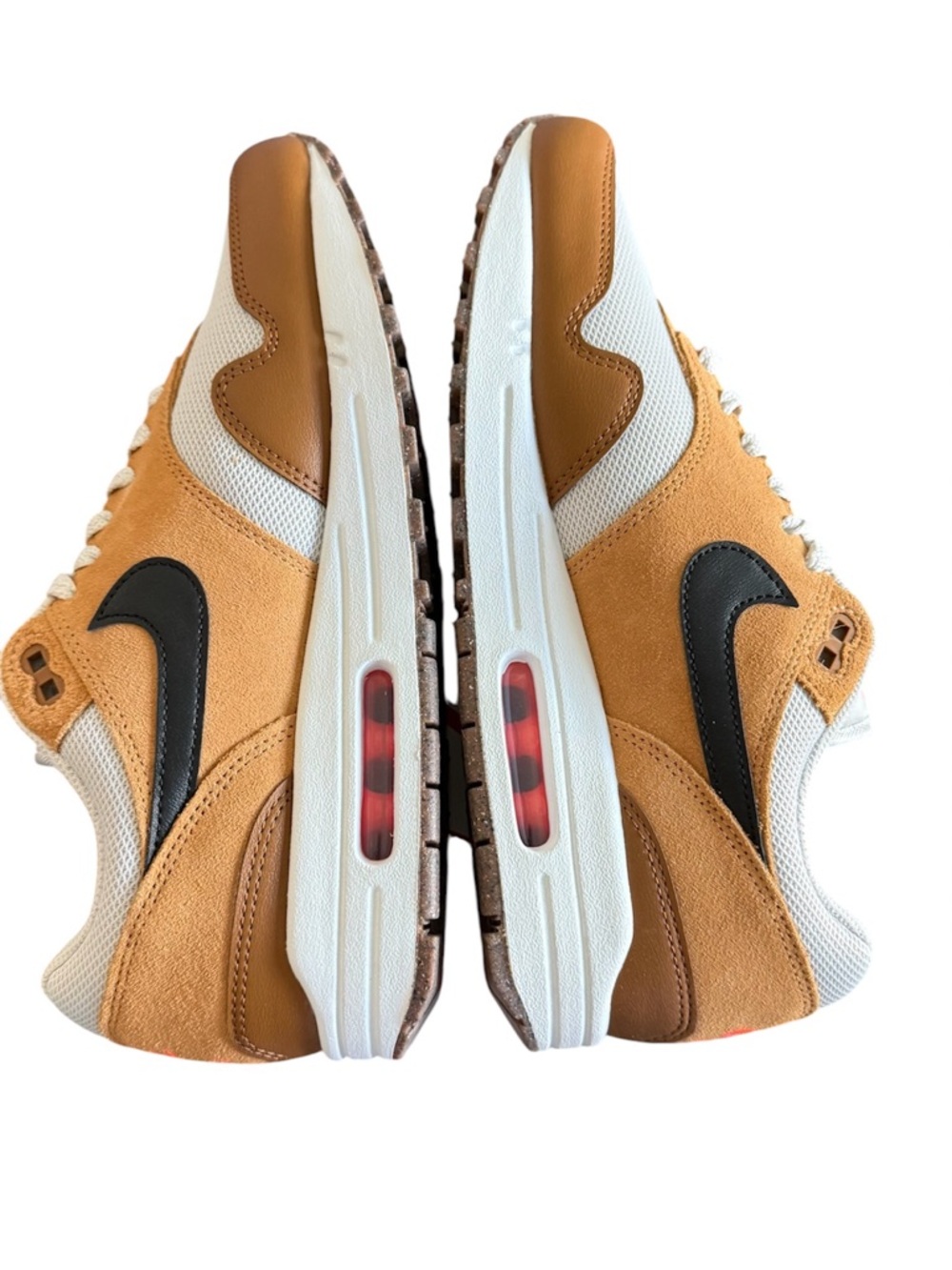 AIR MAX 1 - MENS 8.5/WOMANS 10 "ESSENTIAL FLAX BRITISH TAN” NIB